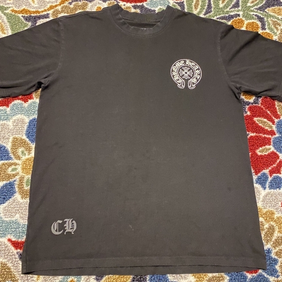 Chrome Hearts Black Short Sleeve Tee - Picture 1 of 1